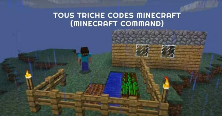 Tous Triche Codes Minecraft (minecraft command)