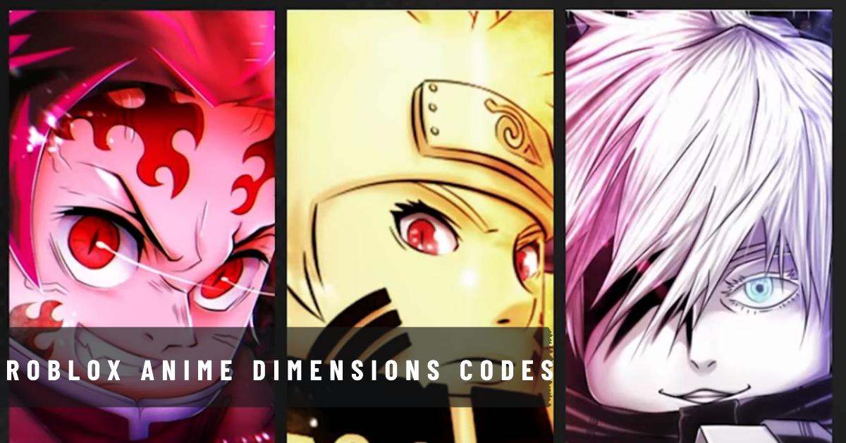 Roblox Anime Dimensions codes