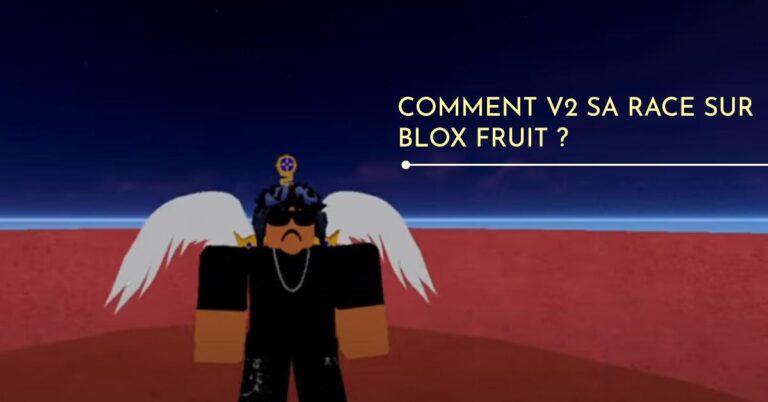 Comment v2 sa race sur Blox Fruit