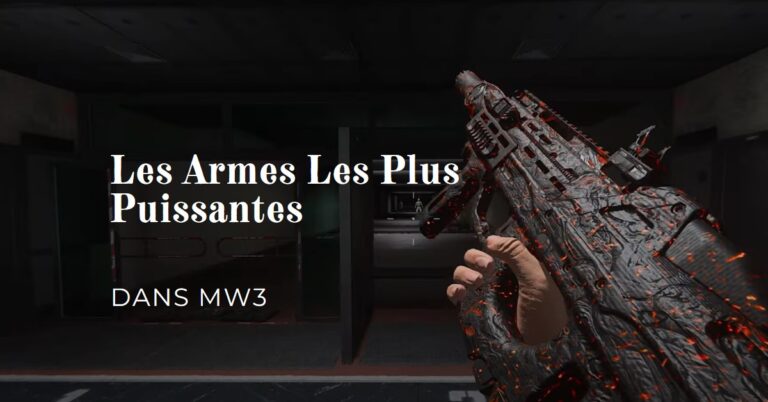 Les meilleures armes de MW3